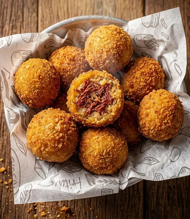 Bolinho de Carne de Sol