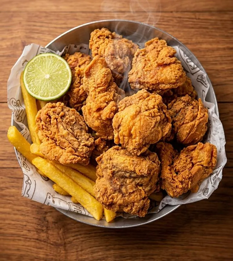 Frango a Passarinho